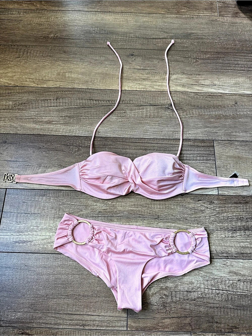 Victoria's Secret Twist Push-Up Bandeau & Cheeky Bikini